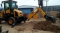 Bucket Dumping Height 3500mm Backhoe Loader Heavy Duty Construction Machinery
